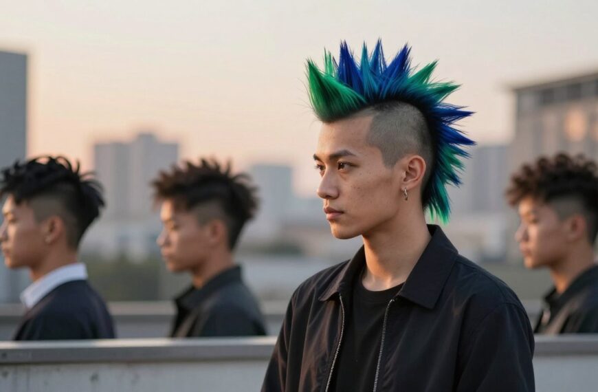 Fryzura irokez